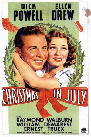 Christmas in July Poster