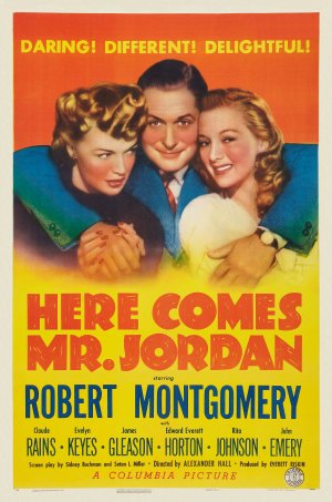 Here Comes Mr. Jordan Poster