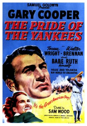 The Pride of the Yankees Poster