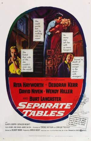 Separate Tables Poster