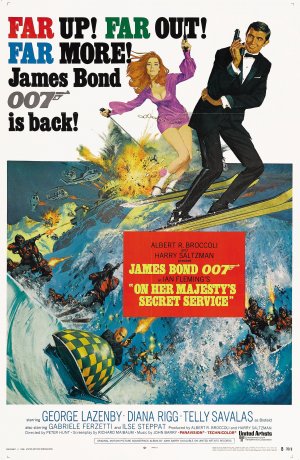 On Her Majesty's Secret Service Poster