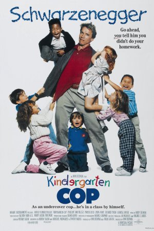 Kindergarten Cop Poster