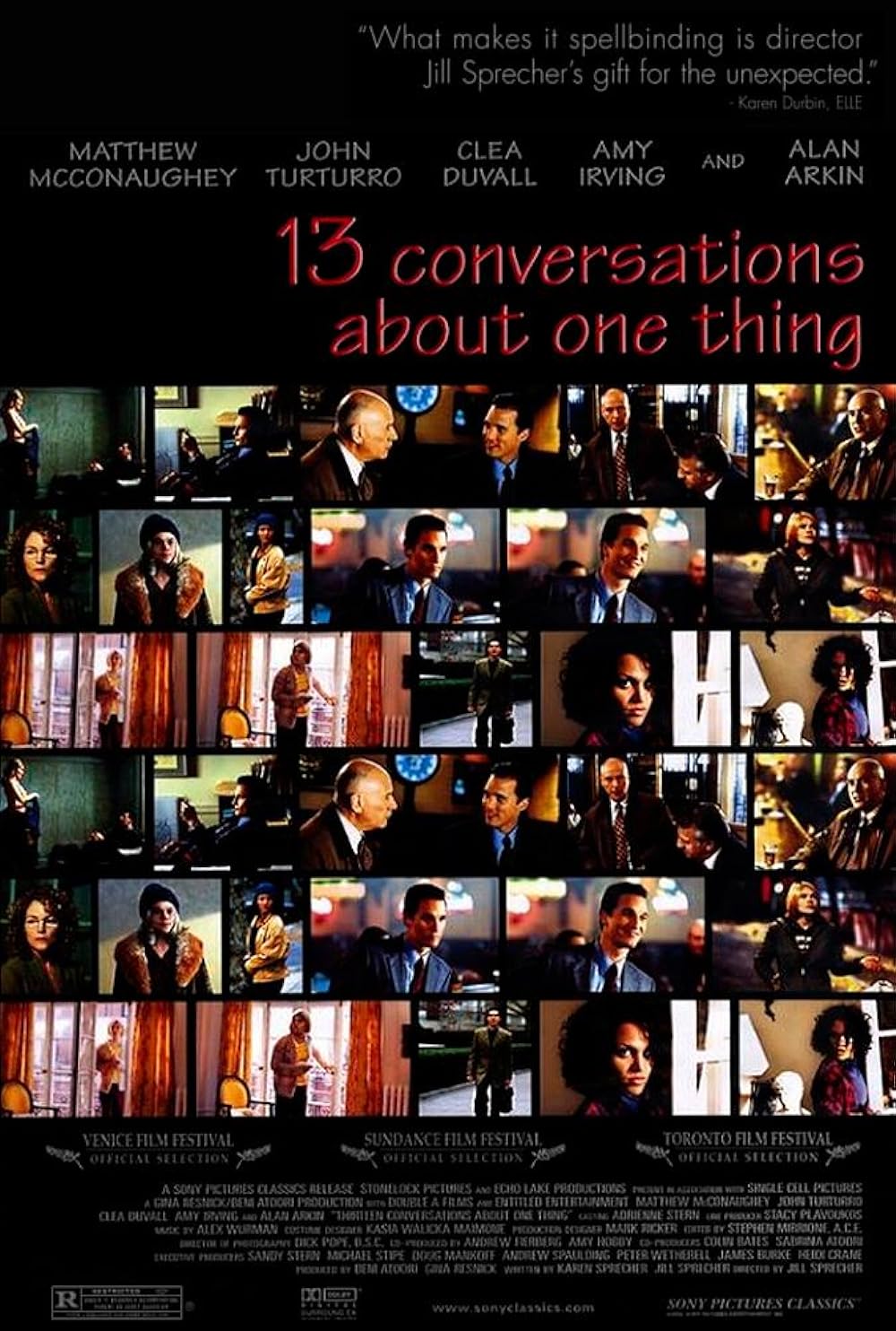 Thirteen Conversations About One Thing Dvd cover