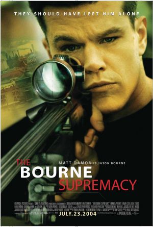 The Bourne Supremacy Poster