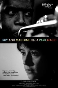 Guy and Madeline on a Park Bench Poster