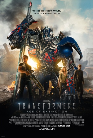 Transformers: Age of Extinction  Poster